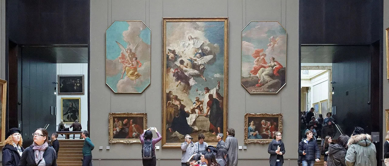 Italian paintings in the Louvre Room 14 01 uai
